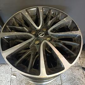 cerchioni in lega leggera 17 pollici opel 4 fori