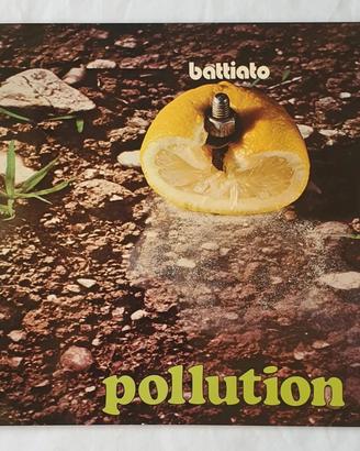 franco battiato pollution vinile prima stampa 
