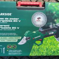 Nuovo!Forbice Tagliarami Parkside batteriaGARANZIA