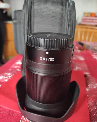 obbiettivo nikkor 20/1.8 S