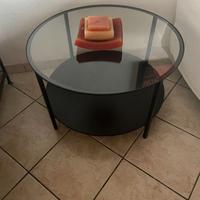 Tavolinetto rotondo per salotto IKEA VITTSJO