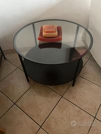 Tavolinetto rotondo per salotto IKEA VITTSJO