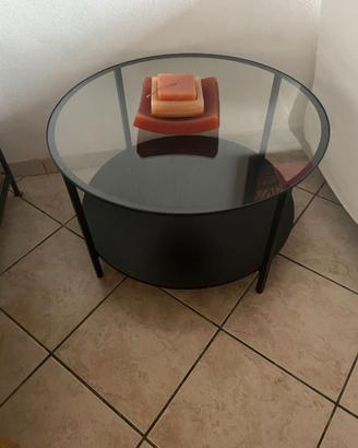 Tavolinetto rotondo per salotto IKEA VITTSJO