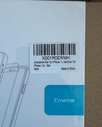 Set 4 in 1 Emetok per iPhone 11 (6.1”)