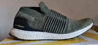 Adidas ultra boost laceless 42 3/4 rare collezione