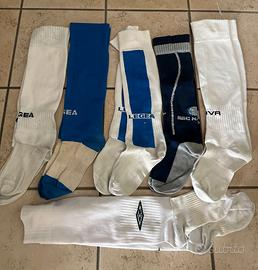 Lotto 6 paia calzettoni calcio Legea Umbro usati