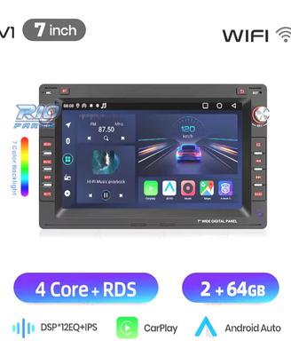 RADIO GPS ANDROID 14 PER SEAT SKODA VOLKSWAGEN VW 