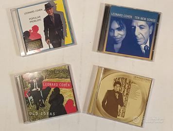 Leonard Cohen 4 CD