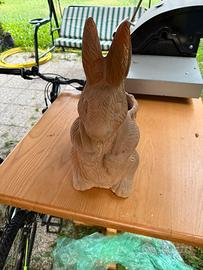 Vasi decorativi con animali conoglio e lumaca