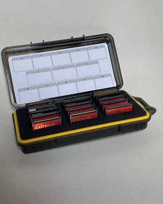 Dual Protection Memory Card Plastic Case Holder