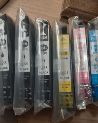 6 Cartucce 29xl nuove sigillate
