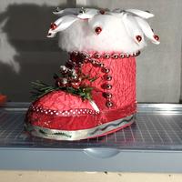 scarpetta di babbo natale 