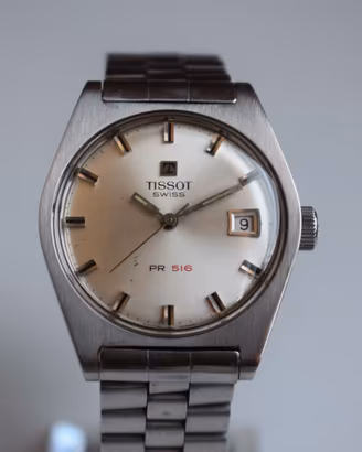 Tissot PR 516 42620 orologio vintage swiss manuale