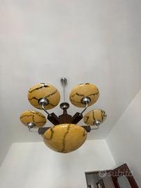 Lampadario Art Decò