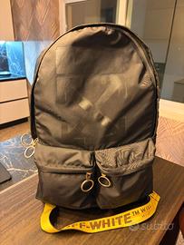 Zaino Off White in tela usato originale 100% legit
