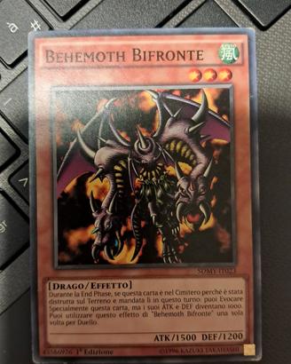 Yu-Gi-Oh! Behemoth Bifronte Yu-Gi-Oh! Card Carta