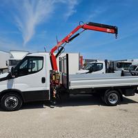 IVECO 35C16 motore 3.0cc - cassone fisso e gru FAS