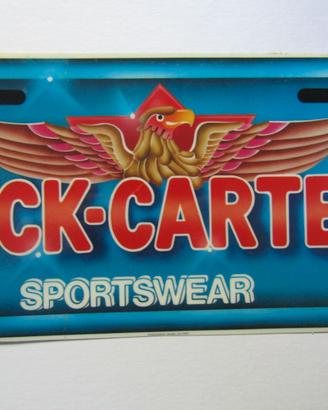 Adesivo Nick Carter vintage cm 33x17