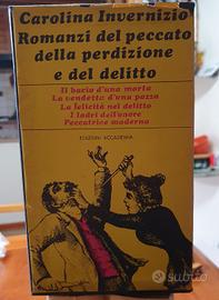 romanzi Carolina Invernizio in cofanetto