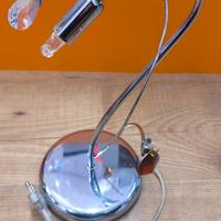 ABAT JOUR CROMO CON INSERTI FOGLIE GIOIELLO