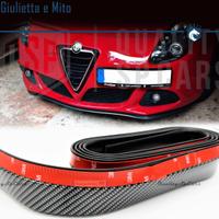 Spoiler Carbonio per Alfa Mito Lama Sotto Paraurti