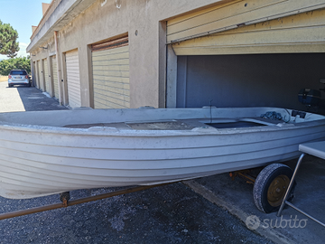 Barca, motore e carrello