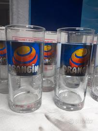 Bicchieri orangina vintage