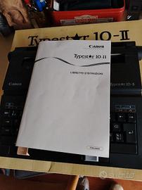 macchina da scrivere canon portatile  TYPEST *T10-