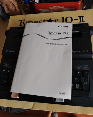 macchina da scrivere canon portatile  TYPEST *T10-