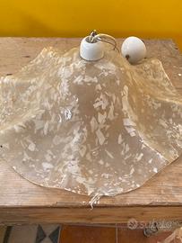 Lampadario in vetro di Murano