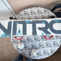 Tavola Snowboard Nitro piu attacchi Salomon