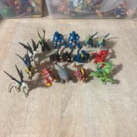 Draghi fantasy 16 pezzi collezione Dinofroz vintag