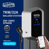 Andalung Wallbox monofase da 7 KW cavo da 10m