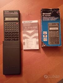 Calcol. scientifica Sharp+gratis Toshiba vintage