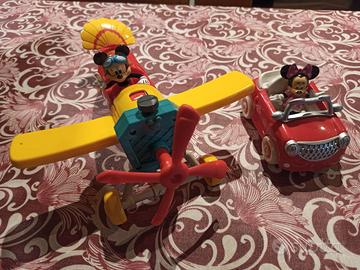 Aereo e Auto Topolino e Minnie Disney