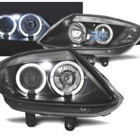 FARI BMW Z4 E85 03-09 OCCHI ANGELICI FONDO NERO LE