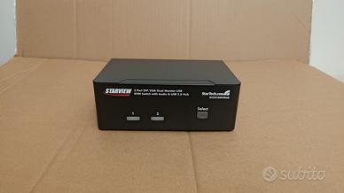 StarTech DVI VGA KVM Switch SV231DDVDUA