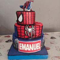 torta in polistirolo spiderman 