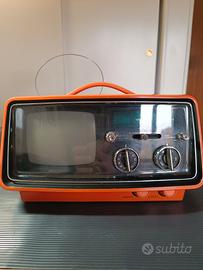 Televisore radio sveglia Space Age anni 70 