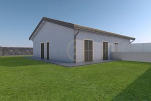 Ville accorpate in costruzione con giardino