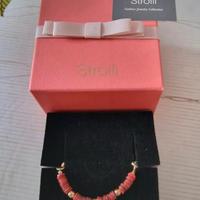 Bracciale Stroili con dischetti rossi