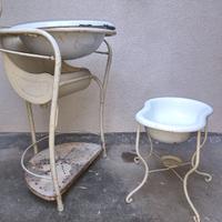 Vecchio set da bagno del 900