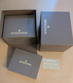 Baume & Mercier Watch Box completo 