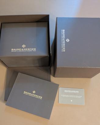Baume & Mercier Watch Box completo 