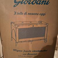 Lettino da viaggio Giordani Mignon – con bassinet