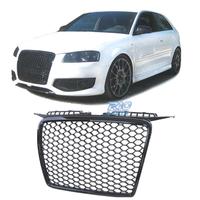 GRIGLIA AUDI A3 8P 05-08 LOOK RS3 NERO LUCIDO