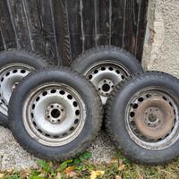 4 gomme e 4 cerchi da 14" per Fiat Panda 4x4 169