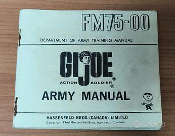 G.I.Joe catalogo FM75-00 originale 1964