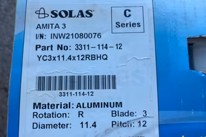 3 eliche SOLAS AMITA 3 per Mercury 40 hp