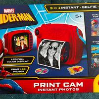 Spider-Man Print Cam Macchina Fotografica  Marvel